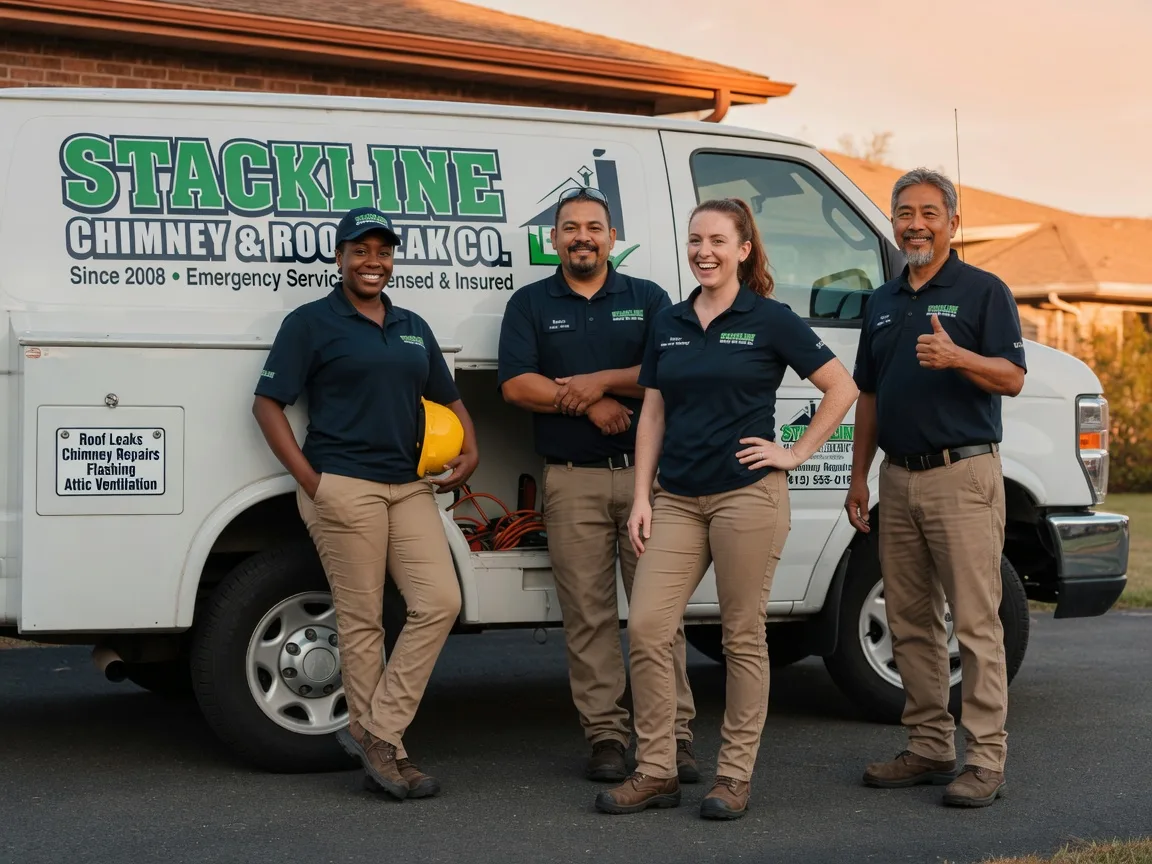 Chimney flashing repair company in Putnam, TX